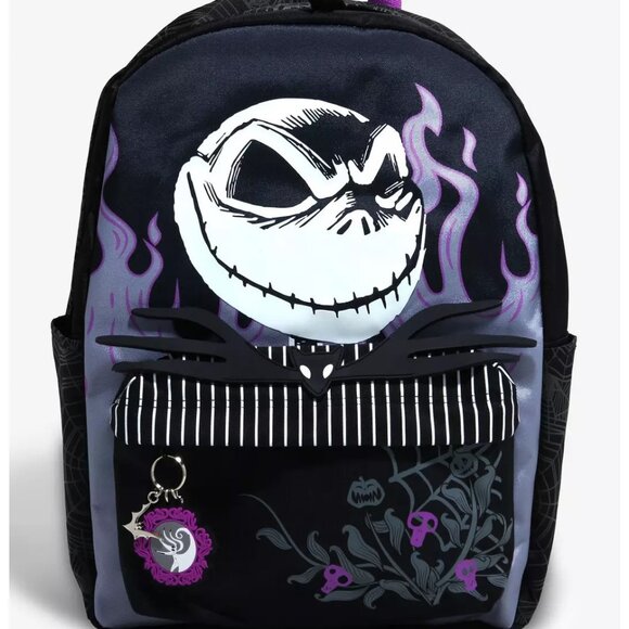 The Nightmare Before Christmas Jack Glow-In-The-Dark Backpack - NEW - FREE S&H! - Picture 1 of 5